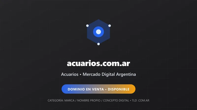 Identidad gráfica y activo digital para Acuarios en Argentina